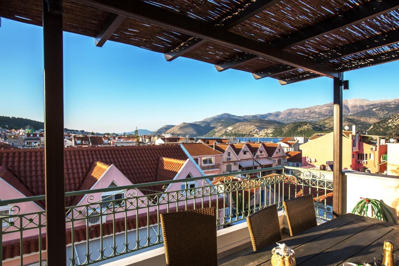 Panoramic Luxurious Penthouse Apartman Argosztóli Kültér fotó